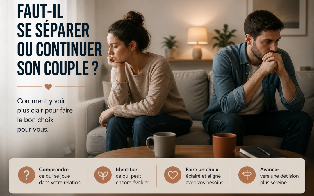 Faut-il se séparer ou continuer son couple ?